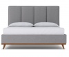 StrohBerry - Chicago Linen Headboard - Fog Photo