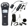 AudioTechnica Zoom H1N Recorder & H1N Accessory Pack & Audio Technica ATR3350iS Lapel Mic Photo