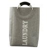 Large Collapsible Laundry Hamper Bag with Handle Photo