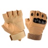 Tactical Gloves Military Rubber Hard Knuckle Gloves - Yellow Photo