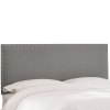 Epic Loft - Edmund Linen Headboard - Grey Photo