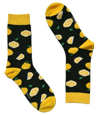 Photo of SKA Lemon Fashion Socks Green - Size 41-46