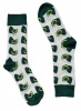 SKA Avocado Fashion Socks White - Size 41-46 Photo