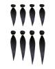 Beau-diva Yaki Wave 8 piecesS Human Blend Hair weaves package 8'10'12' #2 Photo