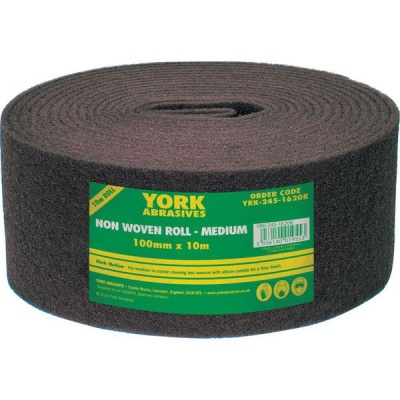 Photo of York 100Mmx10M Non Woven Rollmedium Black