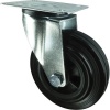 Atlas Swivel Plate 125Mm Rubbertyre Poly Centre Photo