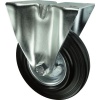 Atlas Fixed Plate 200Mm Rubbertyre Steel Centre Photo