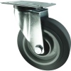 Atlas Swivel Plate 80Mm Grey Rubber Tyre Photo