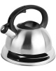Loop Stainless Steel Stovetop 3L Whistle Kettle Full Handle - Silver Photo