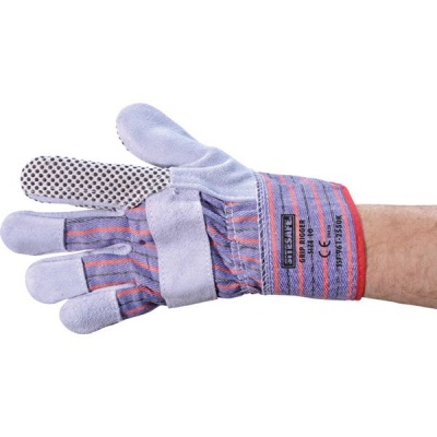 Photo of Sitesafe Standard Rigger Gloves With Maxgrip Grey Size 10