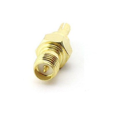 Photo of RF Adapter CRC9-TS9 Male To Reserve Polarity SMA Female Jack Inner Pin Gold