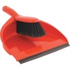Cotswold Plastic Dustpan Softbrush Set Red Photo
