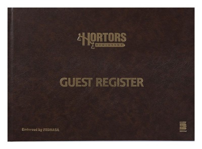 Photo of HORTORS -Guest Register A4
