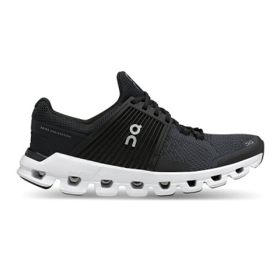 Photo of On Mens CloudSwift Neutral Road Running Shoes Black Rock