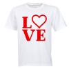 Love Valentine Heart - Kids T-Shirt Photo