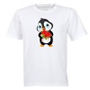 Valentine Penguin - Kids T-Shirt Photo