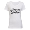 Happy Easter Patterned Eggs - Ladies - T-Shirt Photo