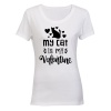 My Cat is My Valentine - Ladies - T-Shirt Photo