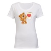 Valentine Painter Teddy - Ladies - T-Shirt Photo