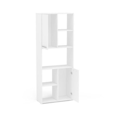 Photo of Click Furniture Click 5 Cube 2 Door White Bookcase