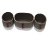 Seedleme Set of Stunning Ceramic Organisers. 3 x multipurpose containers by Photo