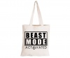 Beast Mode Activated - Eco-Cotton Natural Fibre Bag Photo