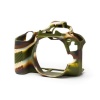 EasyCover PRO Silicone Camera Case for Canon 200D and 250D - Camouflage Digital Camera Photo