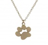 SilverCity Cute Dog Cat Pet Paw Print Necklace Photo