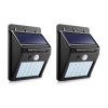 LMA - Set of 2 PIP Motion CDS Night Sensor Solar LED Wall Light Photo