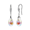 Destiny Droplet Earring with Swarovski Crystals Aurora Borealis Photo