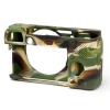 EasyCover PRO Silicone Camera Case for Sony A6000 A6300 A6400 - Camouflage Digital Camera Photo