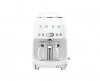 Smeg 50's Style Glossy White Retro Filter Coffee Machine Photo