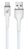 Superfly 2.4A Micro USB 2m Cable - White Photo