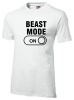 Beast Mode on White t-shirt Photo