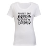 Forget The Eggs - Easter Inspired - Ladies - T-Shirt Photo