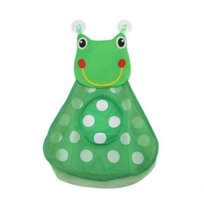 Photo of Baby Bath Toys Storage Mesh Bag with Suction Cups