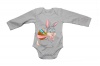 Easter Basket - Easter - LS - White Baby Grow Photo