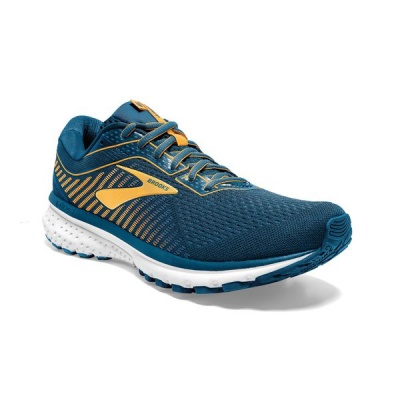 Photo of Brooks Men's Ghost 12 Neutral Road Running Shoes Blue