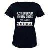 It's Me I'm Single - Valentine Inspired - Ladies - T-Shirt Photo
