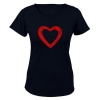Sketch Heart - Valentine Inspired - Ladies - T-Shirt Photo