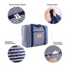 Foldable Travel Duffel - Hand Carry Bag - Red Speckles Photo