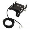 S Cape S-Cape Fixed Bicycle Phone Holder with USB Charging Photo