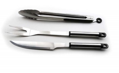 Photo of Alva 3 piecese Stainless Steel BBQ Tool Set