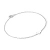Fine Sterling Silver Christmas Tree Bracelet Photo