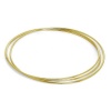 Gold Plated Silver Maidens Triple Bangle Photo