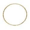 Gold Plated Silver Diamond Cut Twist Bangle Photo