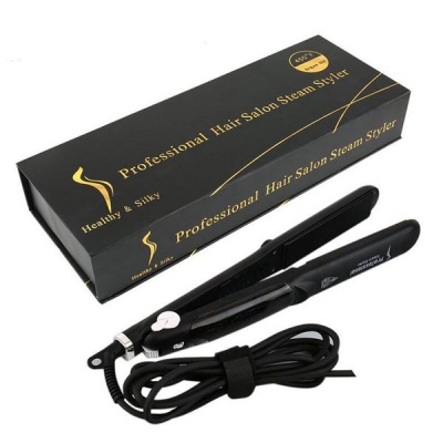 Professional Hair Iron Salon Steam Styler Suitable for Travel With UK Plug