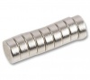 Duratool Magnets Pack of 10 Button Rare Earth 8mm x 3mm D01766 Photo