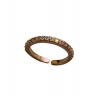 SilverCity 925 Sterling Silver Rose Gold Eternity Zircon Adjustable Ring Photo