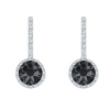 Civetta Spark Amelia earring with Swarovski crystal- Silver rosegold Photo